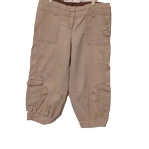 TWA velvet Bermudas shorts